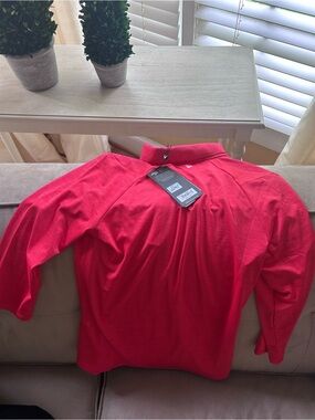Women’sCallaway Coral Long-Sleeve Quarter-Zip Performance Shirt NWT